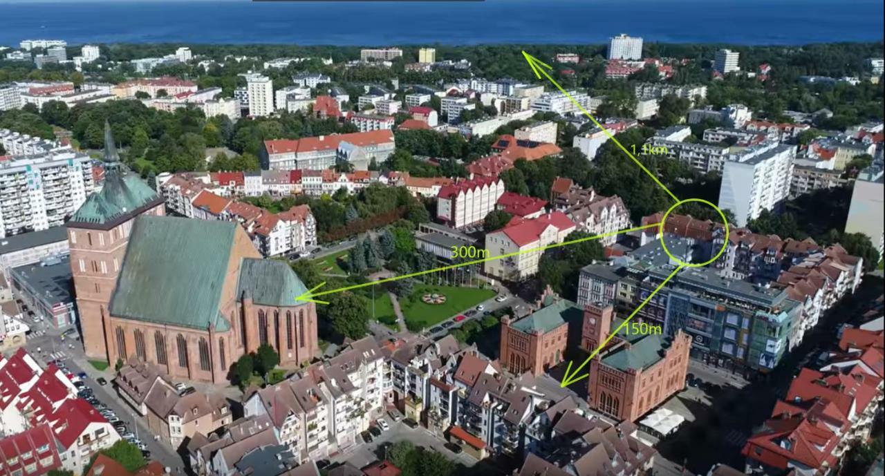 Apartament Kolobrzeg Starowka Welcome Home Eksteriør bilde